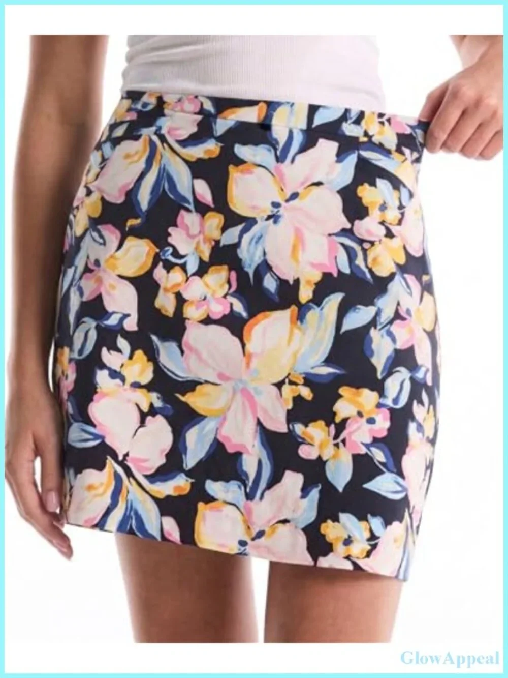 Women's Pull-On Stretch Viscose Skort with Pockets & Built-In Shorts